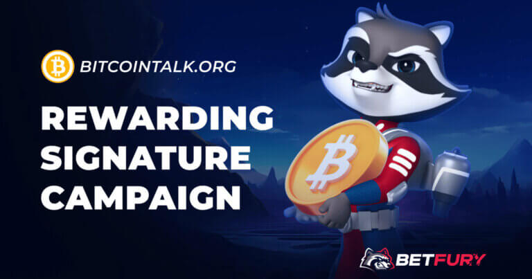 BetFury Expands Presence with BitcoinTalk Signature Campaign