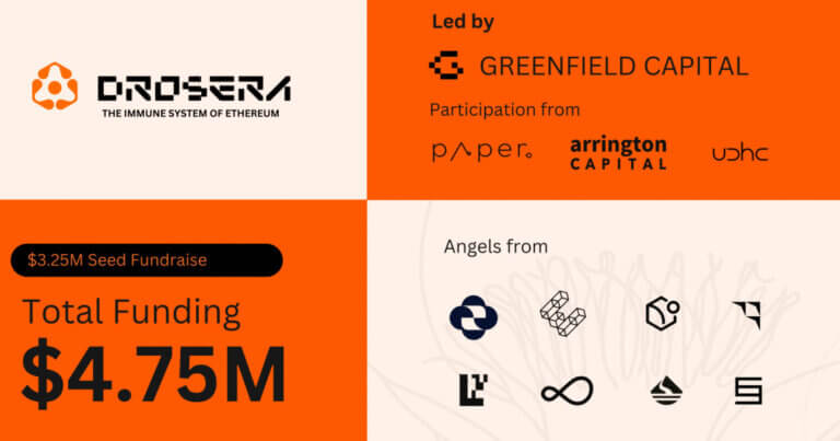 Drosera Raises $4.75M to Create the Immune System for Ethereum