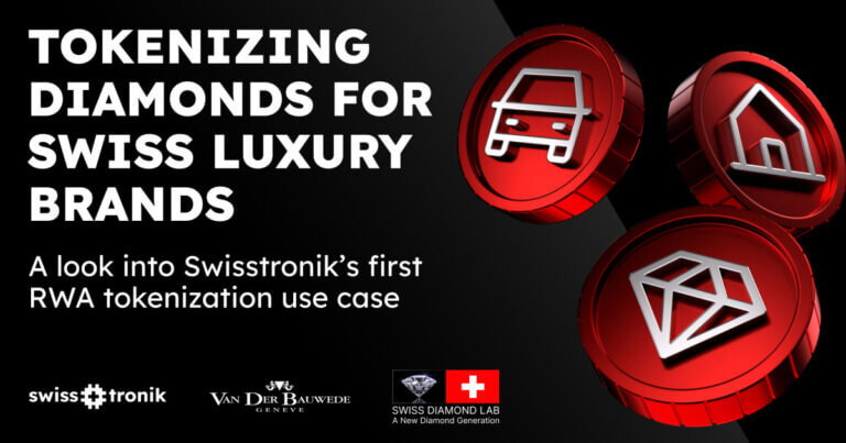 Swisstronik Tokenizes Diamonds for Swiss Luxury Brands – The Future of RWA Tokenization is Here