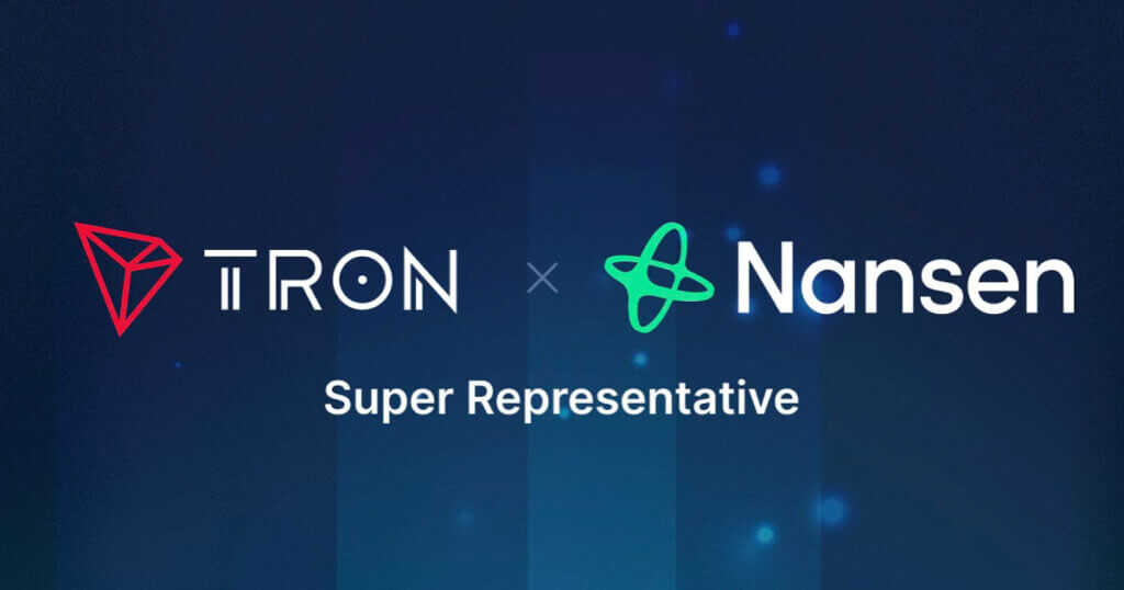 Nansen Joins TRON as a Super Representative, Enhancing Blockchain Transparency and Governance