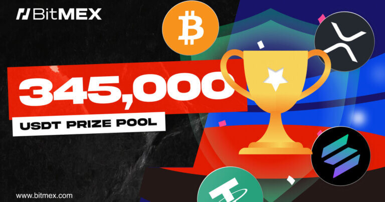 BitMEX Announces a 345,000 USDT Prize Pool for New and Existing Traders to Win in March