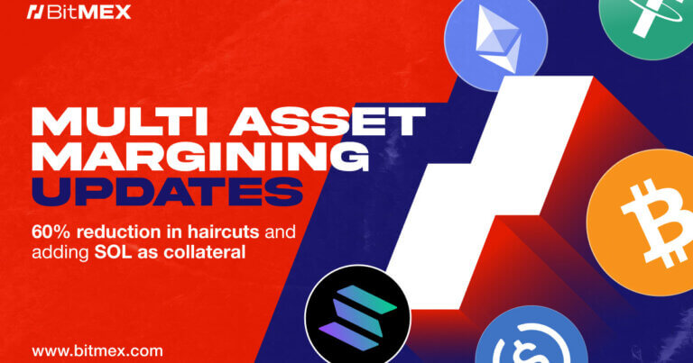 BitMEX Reduces Multi Asset Margining Haircuts By 60% and Adds SOL as Margin Currency