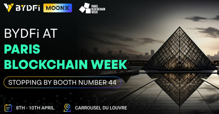 BYDFi’s 5th Anniversary Launches MoonX at Paris Blockchain Week 2025, Sparking the Web3 Era