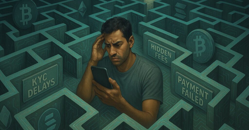 From frustration to adoption: Why buying crypto for the first time is still so hard and how to handle it