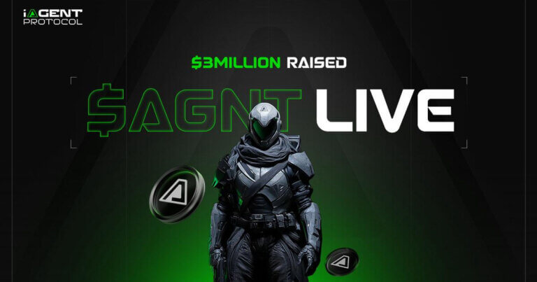 iAgent Secures $3M, Launches $AGNT, and will Introduce a New ERC-** Standard for AI Agents