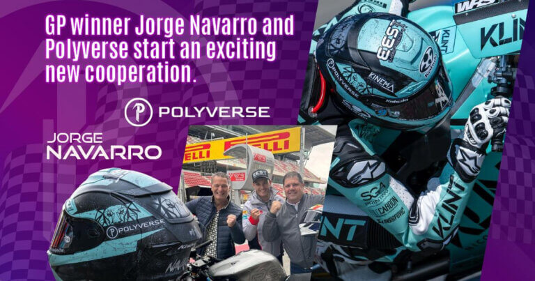 Moto2 Racer Jorge Navarro Partners with Polyverse in Blockchain Gaming Sponsorship