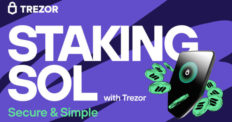 Trezor Suite Now Supports Solana Staking