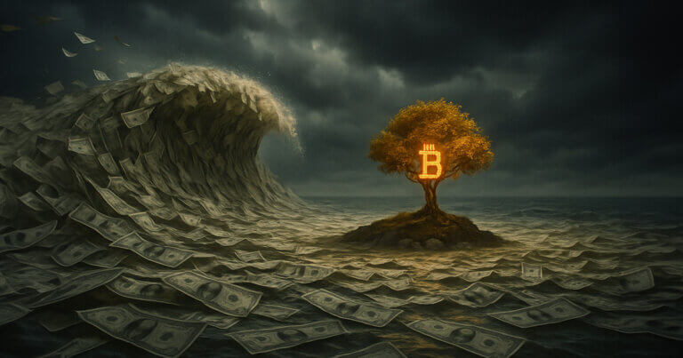 Global money supply has tripled Bitcoin’s market cap this year