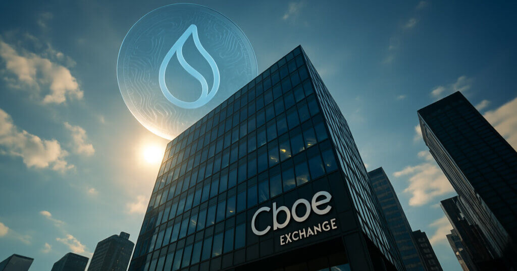 Cboe files for first US Sui spot ETF for altcoin investors