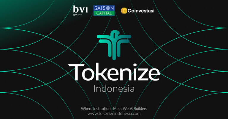 Saison Capital, BRI Ventures & Coinvestasi Launches Tokenize Indonesia – a RWA Startup Accelerator