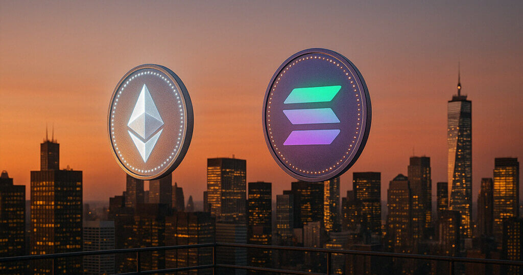 Solana’s high staking yield briefly propels it past Ethereum’s staked value