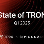Messari Reports Strong Q1 for TRON with Record Revenue, $19B Daily USDT Volume