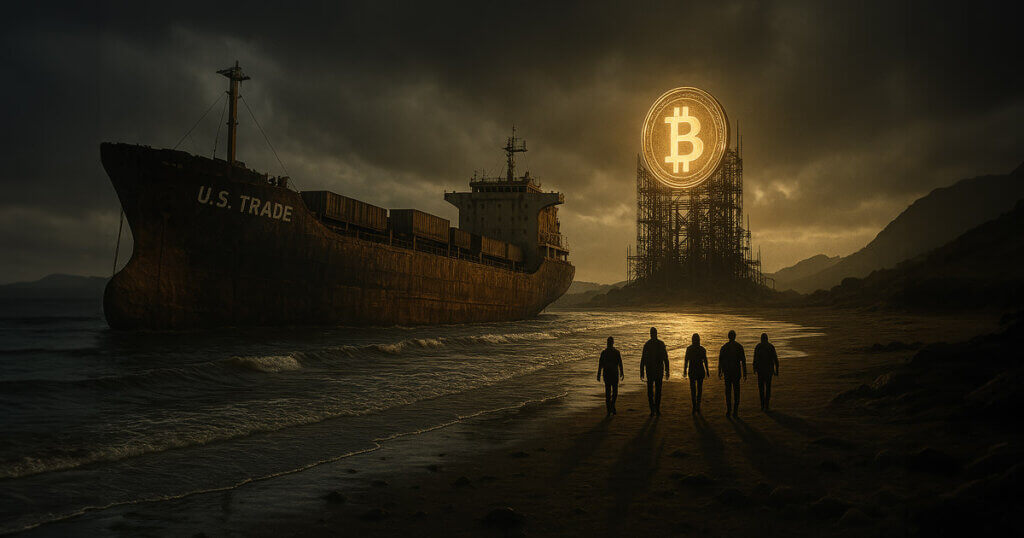 US imports crater 64%, exports 30% as trade war opens path to Hyper Bitcoinization