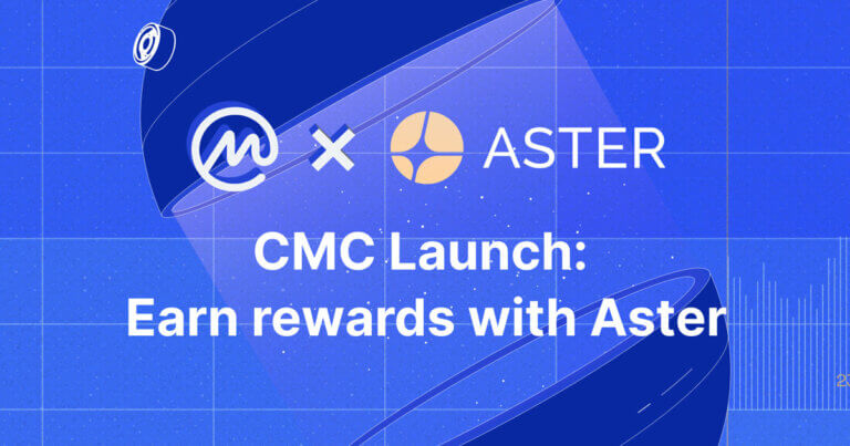 CoinMarketCap Introduces CMC Launch, Elite Pre-TGE Project Launchpad, With Aster as Inaugural Project