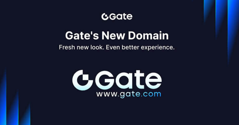 Gate Introduces Brand New Domain Gate.com and Brand Logo, Advancing Toward the “Next-Generation Crypto Exchange”
