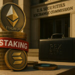 REX pushes ETH and SOL staking ETFs via rare C-Corp as SEC softens stance