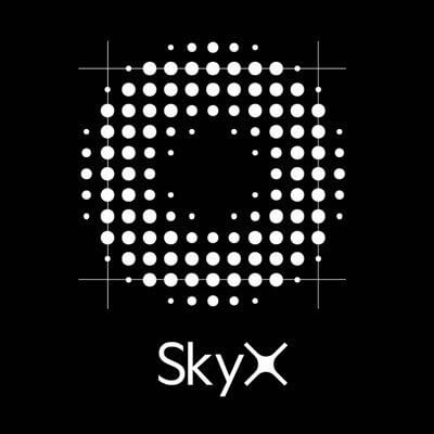SkyX Network logo