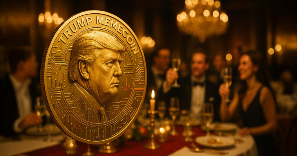 TRUMP gala dinner attendees dump tokens before event as price falls 8% amid protests