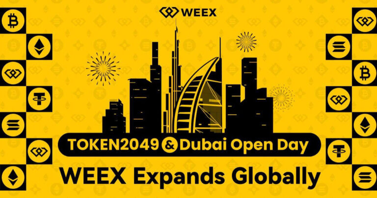 WEEX Shines at TOKEN2049, Launches Dubai Studio to Accelerate Global Expansion