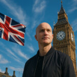 Coinbase CEO Brian Armstrong seen at 10 Downing Street amid push for UK crypto overhaul