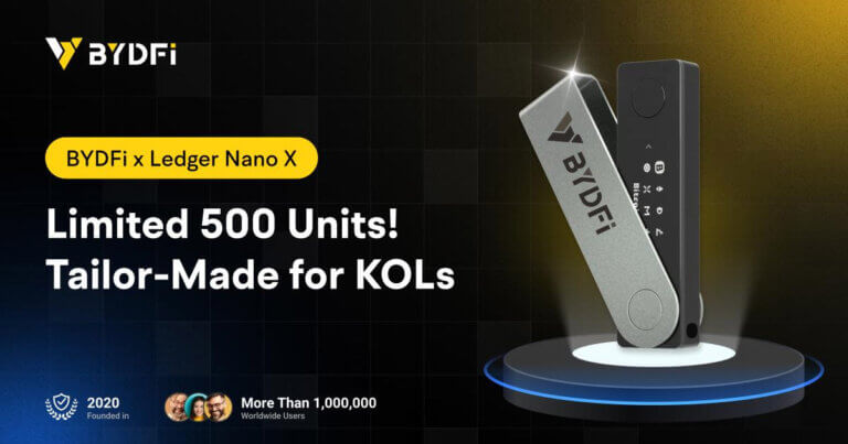 BYDFi and Ledger Launch Global Campaign with Limited BYDFi x Ledger Nano X
