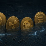 Ethereum, XRP, Dogecoin, Solana hit by $384 million in largest liquidation day since February