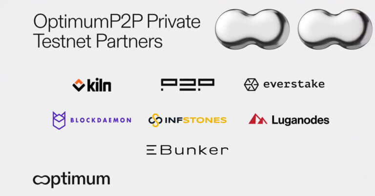Optimum Debuts OptimumP2P Testnet with Support from Ethereum’s Largest Node Operators