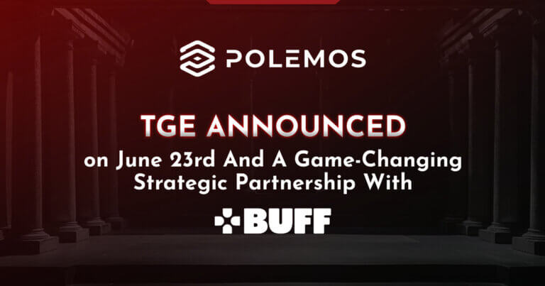 Polemos Announces TGE And A Game-Changing Strategic Partnership With BUFF Accelerating Web3 Adoption