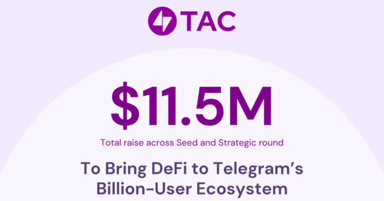 TAC Raises $11.5M to Bring DeFi to Telegram’s Billion-User Ecosystem