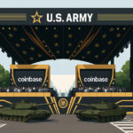 Coinbase’s sponsorship of Trump’s military parade sparks debate over crypto’s anti-establishment roots