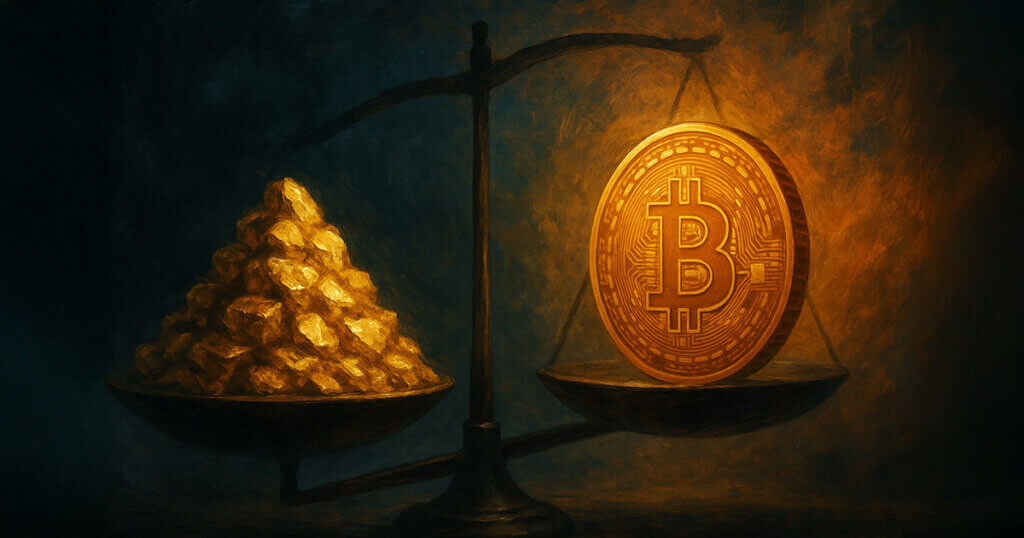 Bitcoin gains ground in gold vs. crypto debate