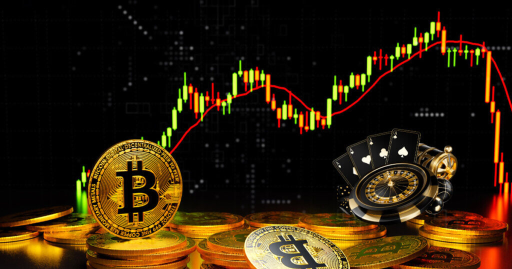 Tracking on-chain gambling activity through every crypto market roller-coaster