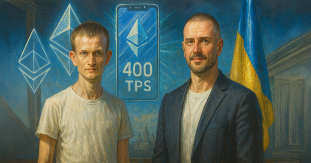400 TPS and “Ethereum on your phone”: Vitalik Buterin & Tomasz K. Stańczak dropped big news at ETHKyiv 2025