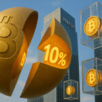 Institutions now hold over 10% of Bitcoin supply as demand outpaces BTC mining by 10x