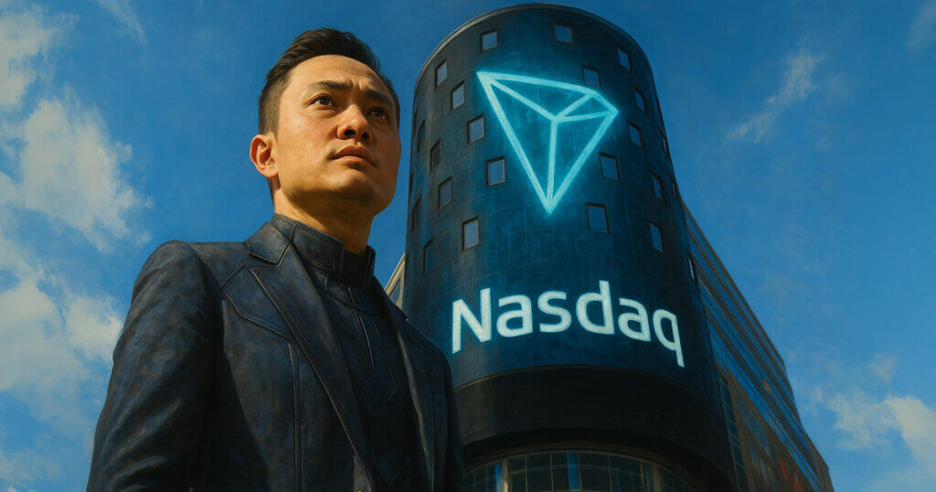 Justin Sun sets sights on Nasdaq 100 for Tron Inc by 2028