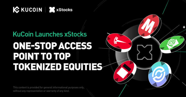 KuCoin Launches xStocks, Delivering a One-Stop Access Point to Top Global Tokenized Equities