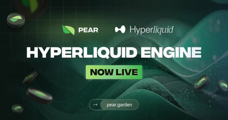Pear Protocol Goes Live with Hyperliquid Integration and Announces $4.1M Strategic Round Led by Castle Island Ventures