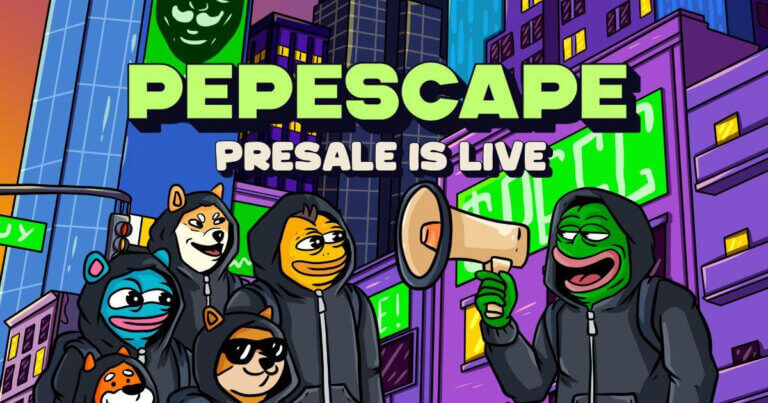 PEPESCAPE Launches Crypto Presale, Combining Memecoin Culture with Decentralized Finance Ecosystem