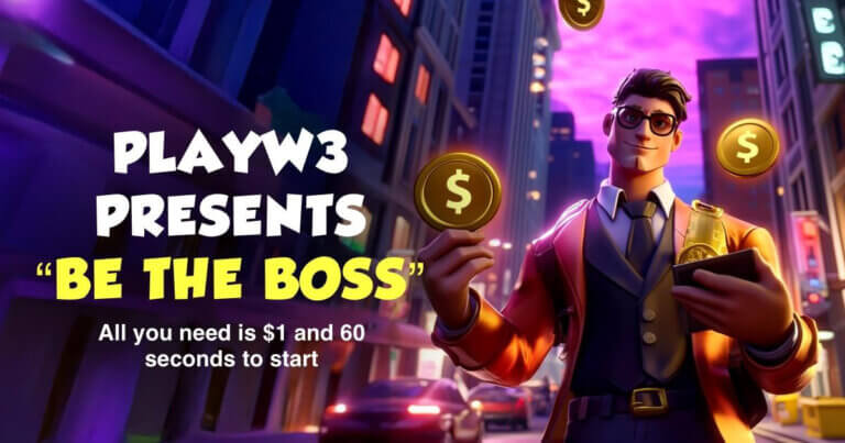 PlayW3 Unleashes ‘Be The Boss’: A New On-Chain Business Model That Turns Creators Into Owners — $320,000+ Already Paid Out