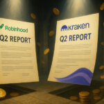 Robinhood crypto income is up 98% while Kraken had sharp QoQ decline