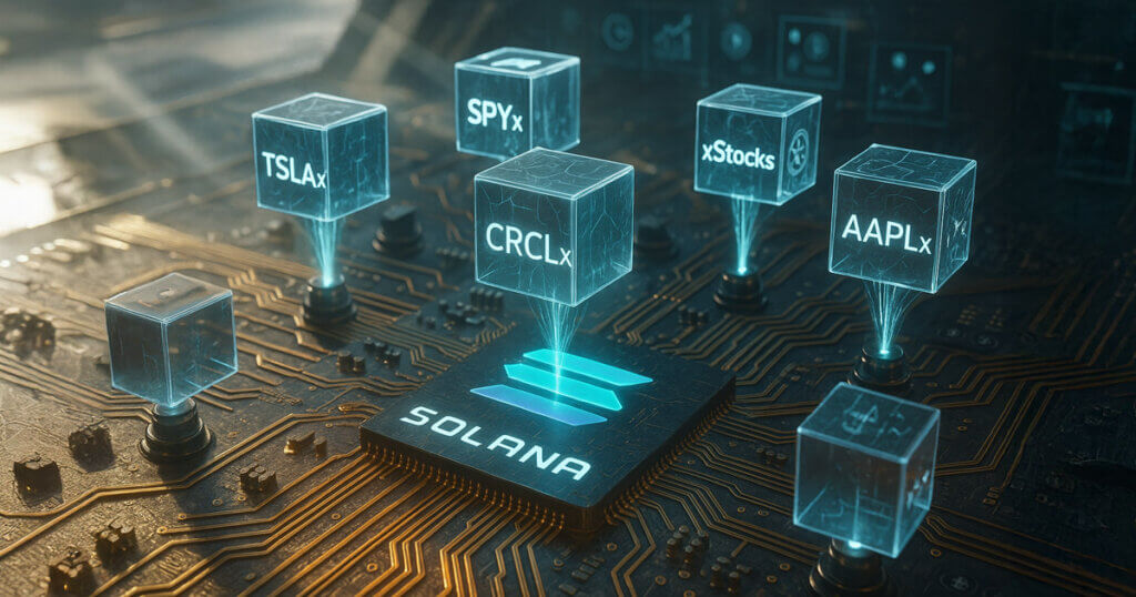 Solana’s tokenized stocks surpass $100M in less than a month, yet DeFi use still lags