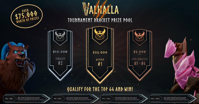 $75K in Rewards Announced for Valhalla’s First-Ever Tournament