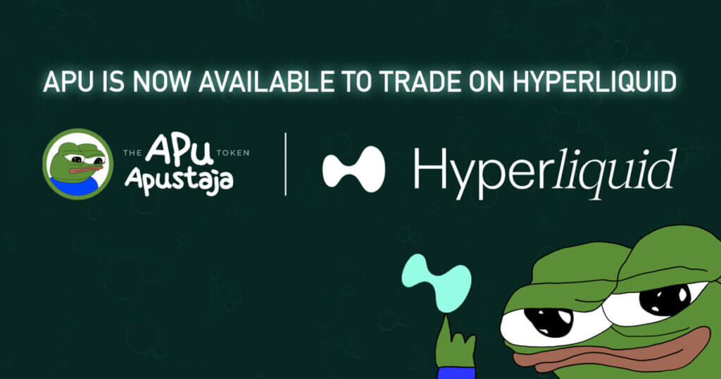 Apu Is Now Live for Trading on Hyperliquid