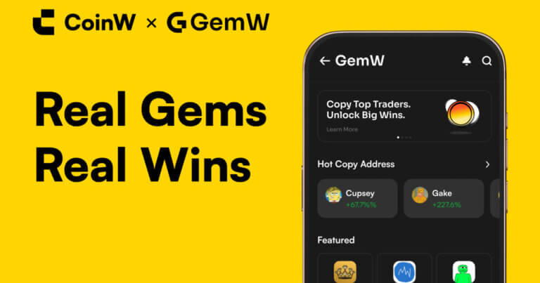 Introducing GemW: Simple, Creator-Powered On-Chain Alpha Platform