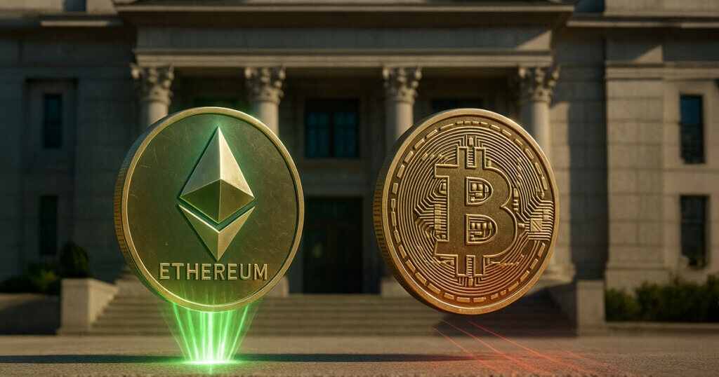 Ethereum defies market with $133 million inflow as Bitcoin stumbles with $404 million outflow