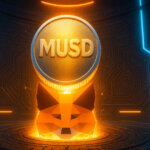 A glowing MUSD coin emerges above a MetaMask logo, symbolizing the launch of MetaMask’s stablecoin on Ethereum and Linea - Cover art/illustration via CryptoSlate. Image includes combined content which may include AI-generated content