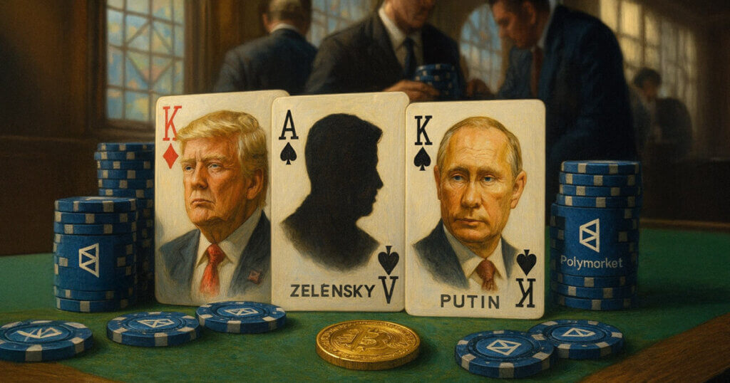 Polymarket traders bet on Trump shunning crypto during Putin meeting, go all in on Zelensky mention