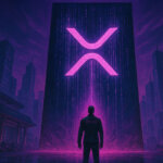 Eliza Labs files antitrust lawsuit against X, depicted with a glowing magenta monolith - Cover art/illustration via CryptoSlate. Image includes combined content which may include AI-generated content
