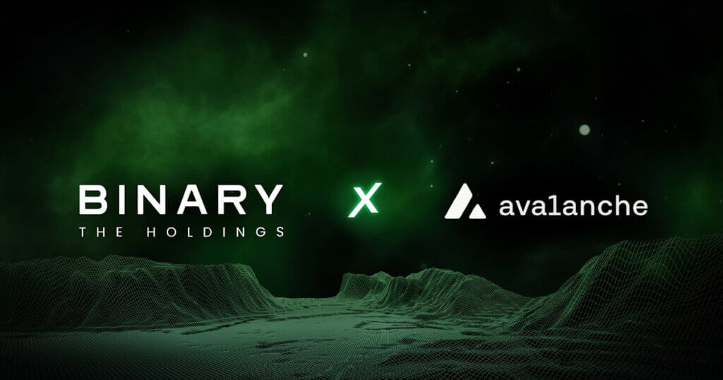 The Binary Holdings deploys Layer 1 on Avalanche – Bringing its user base to the Avax Ecosystem