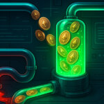 Ethereum staking inflows rise as coins reroute from outflow drains into green validator chambers - Cover art/illustration via CryptoSlate.